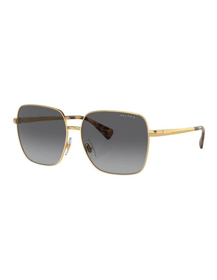 RA4142 Polarized Sunglasses in Gold