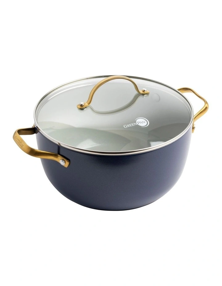 Padova Casserole with lid 24cm/4.71L in Dark Blue