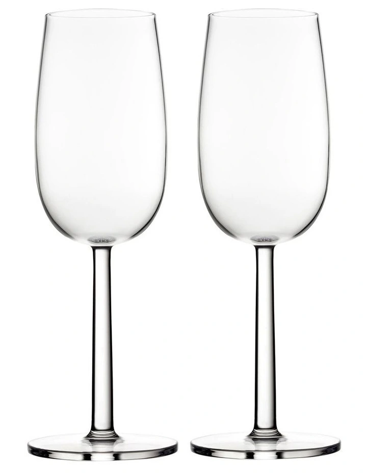 Raami Set of 2 Champagne Glass