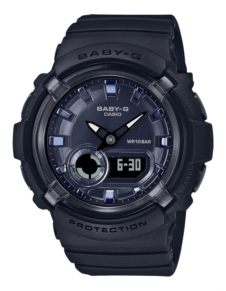 Analog Watch Bga280-1A in Black Resin