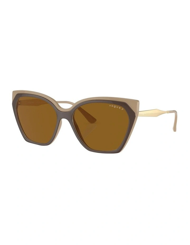 Polarised VO5521S Sunglasses in Brown