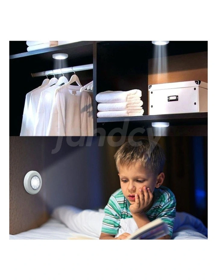 Wireless Peel N Stick Lights with COB LED Technology 2 pack in White