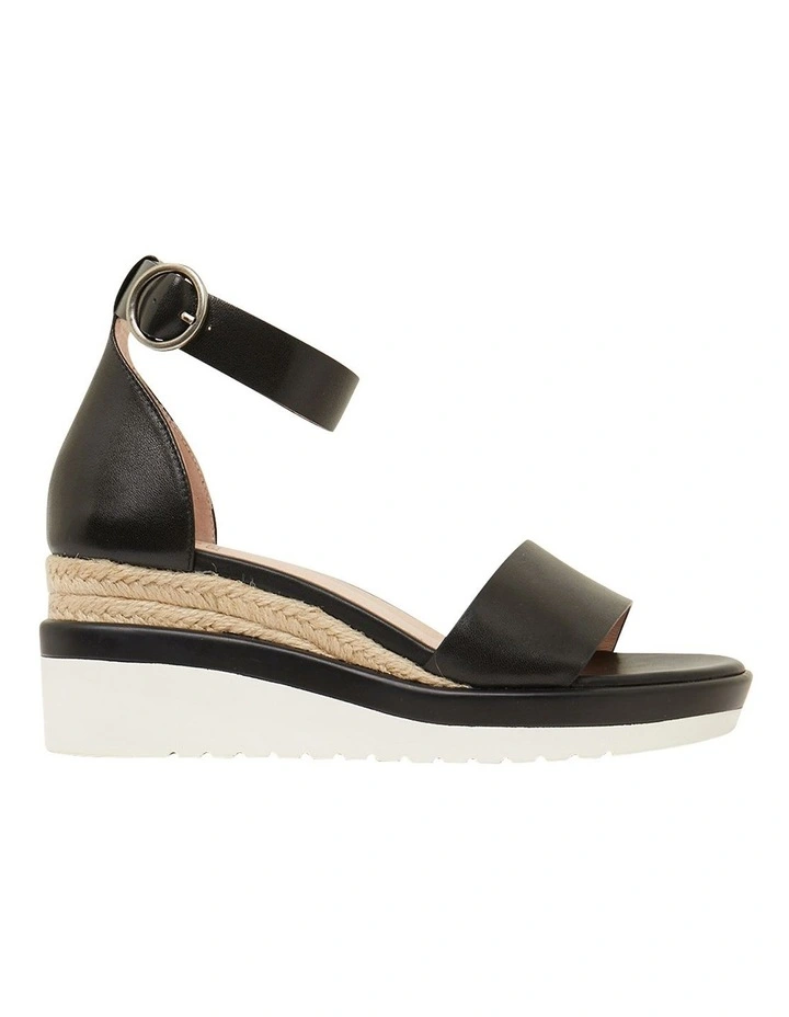 Idaho Black Glove Sandals