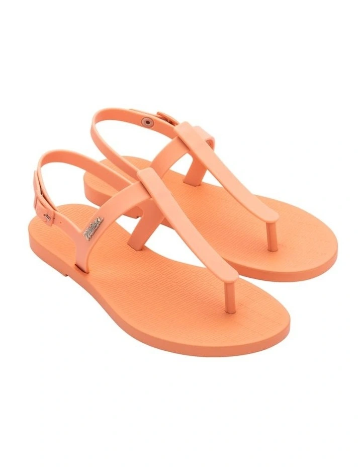 Melissa Sun Ventura Sandal in Orange