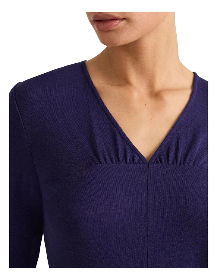 Florio Babywool Top in Iris