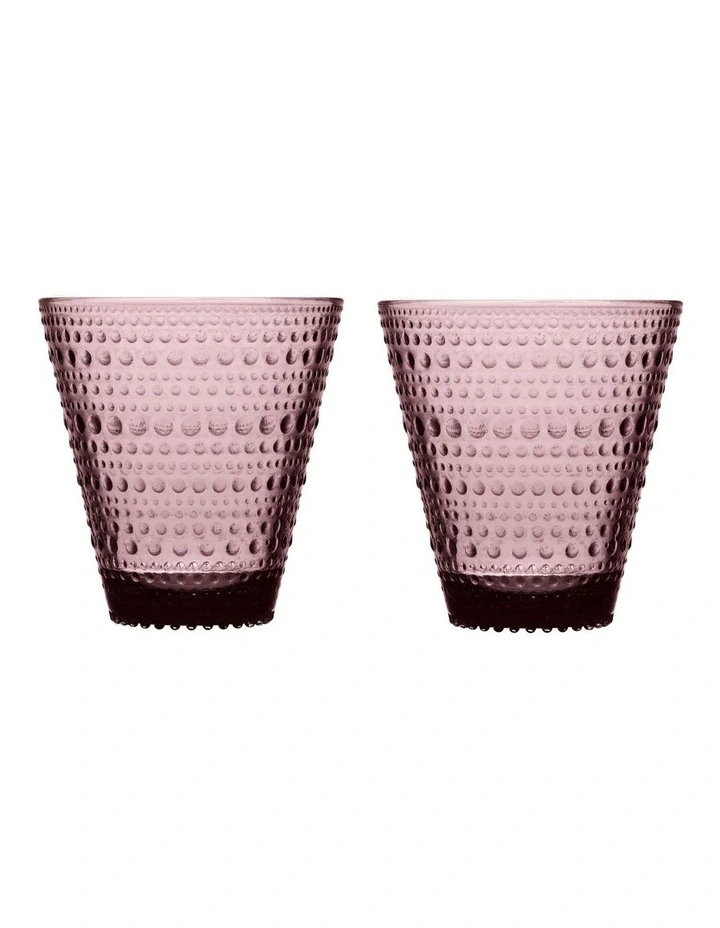 Kastehelmi Tumbler 300ml Set of 2 in Calluna