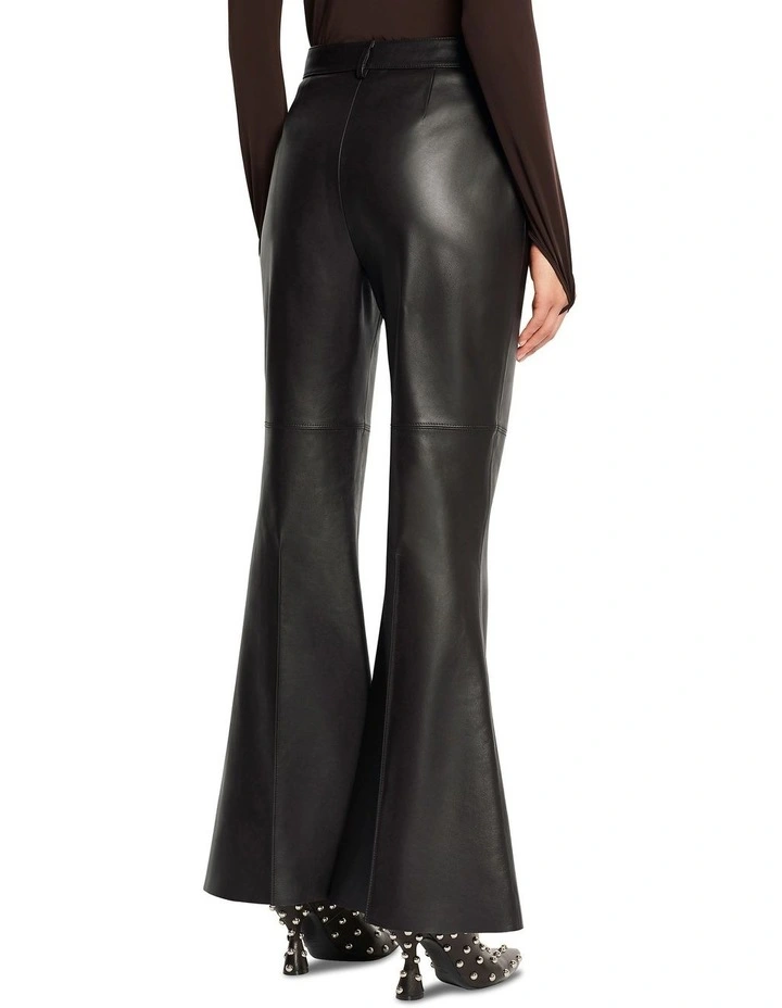 Pendulum Leather Pant in Coffee