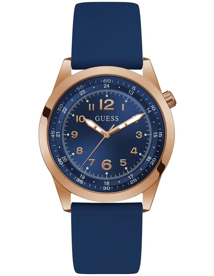 Max Silicone Watch in Blue