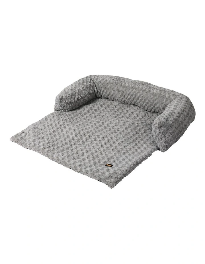 Washable Removable Cover Pet Sofa Cushion M in Grey