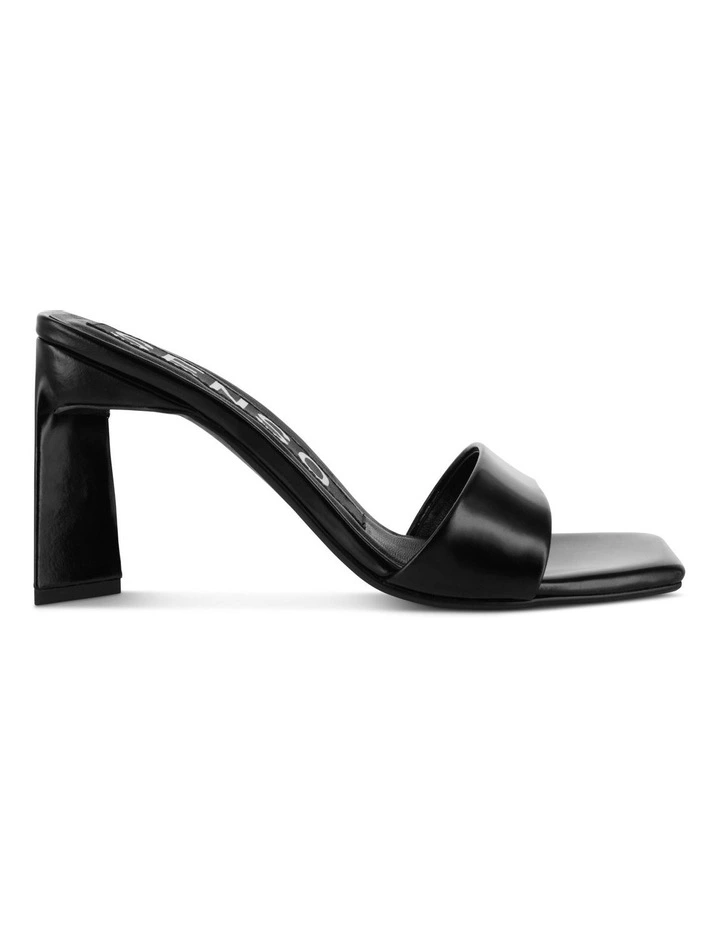 Venus I Heeled Sandals in Black