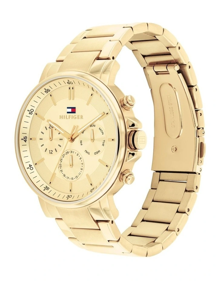 Tyson Stainless Steel Watch in Gold