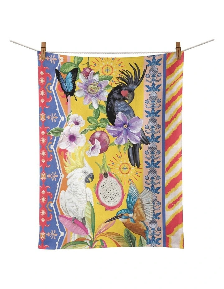 Tropicana Australiana Vol.3 Tea Towel in Multi