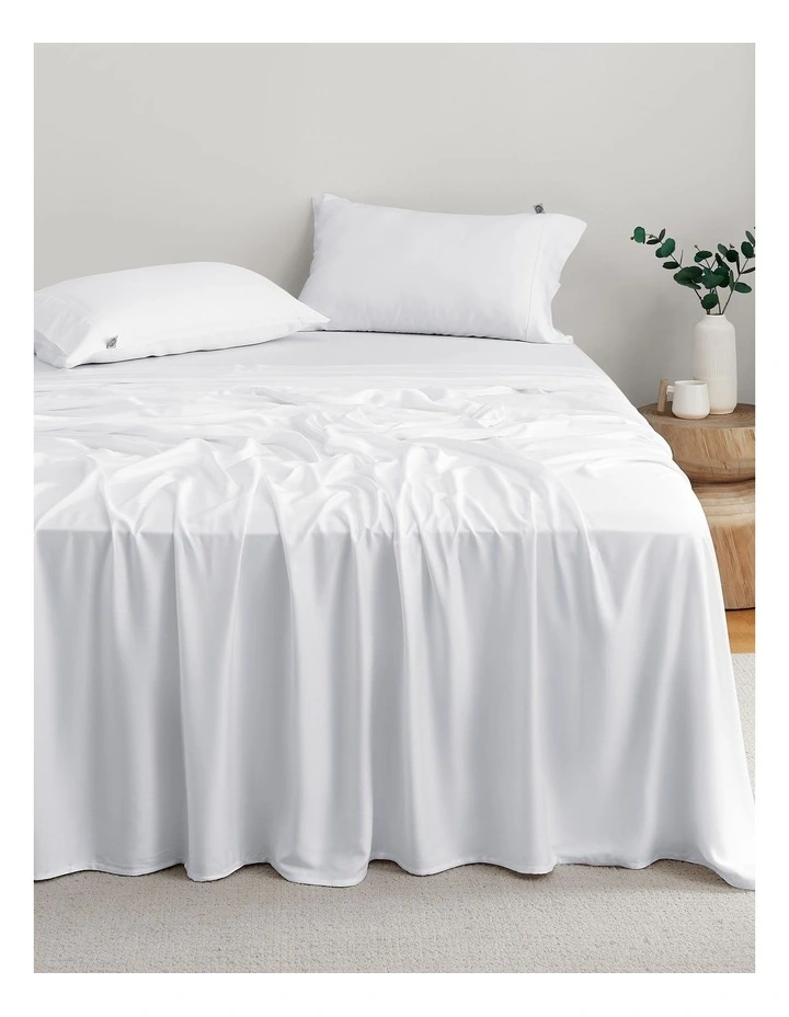 Bamboo Sheet Set in White