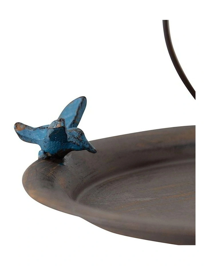 Hanging Love Birds Feeder in Brown