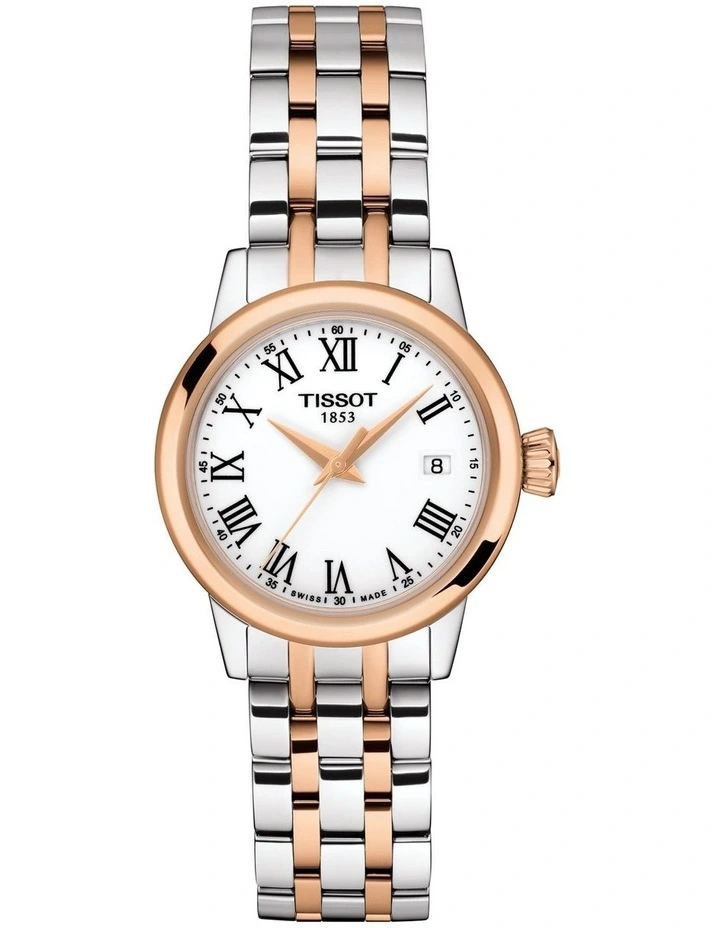 Classic Dream Lady T1292102201300 Watch in Grey/Rose Gold