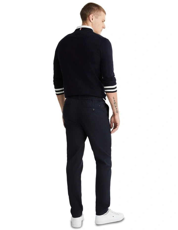 Chelsea Pull On Chino Pant in Navy