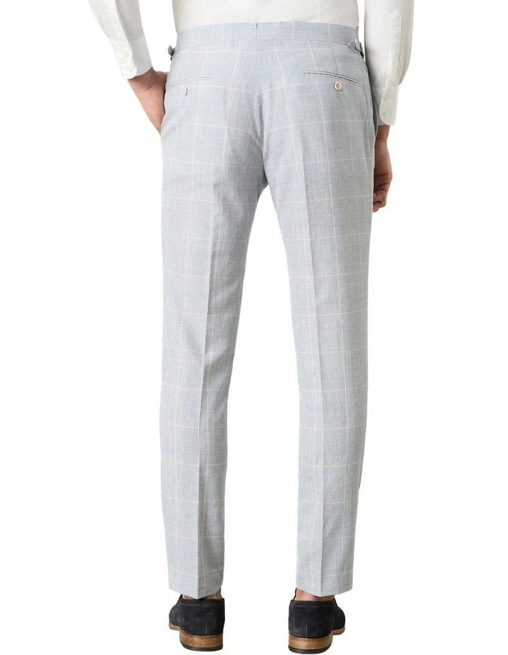 Poulter Trouser in Blue Pink
