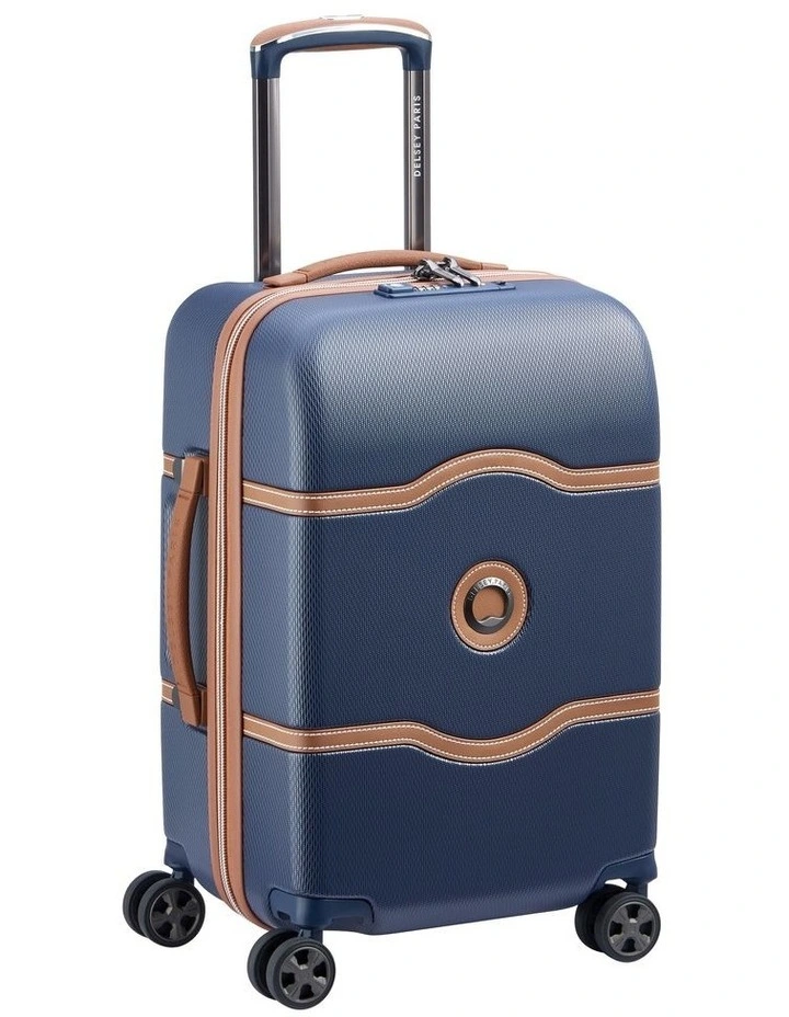 Chatelet Air 2.0 55cm 4 Double Wheel Cabin Trolley 00167680122 in Navy Blue