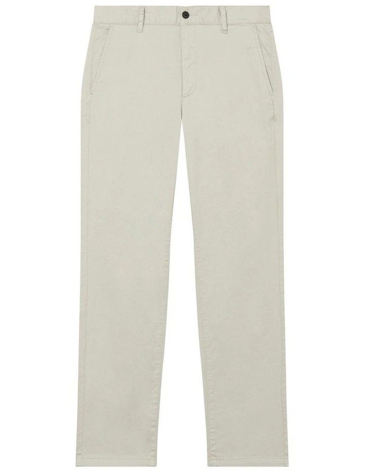Twill Casual Pant in Stone