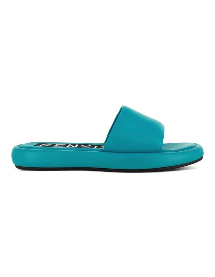 Bentley I Flat Sandals in Blue