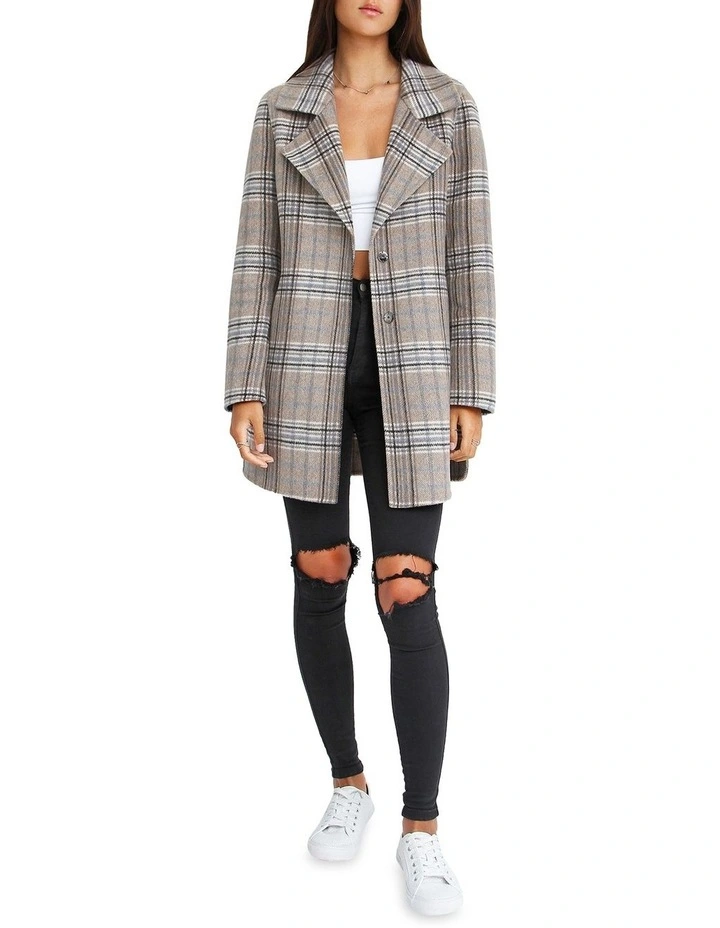 Ex-Boyfriend Wool Blend Oversized Jacket