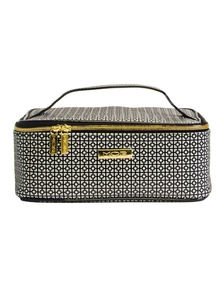 Destination Style Barcelona Train Case in Black