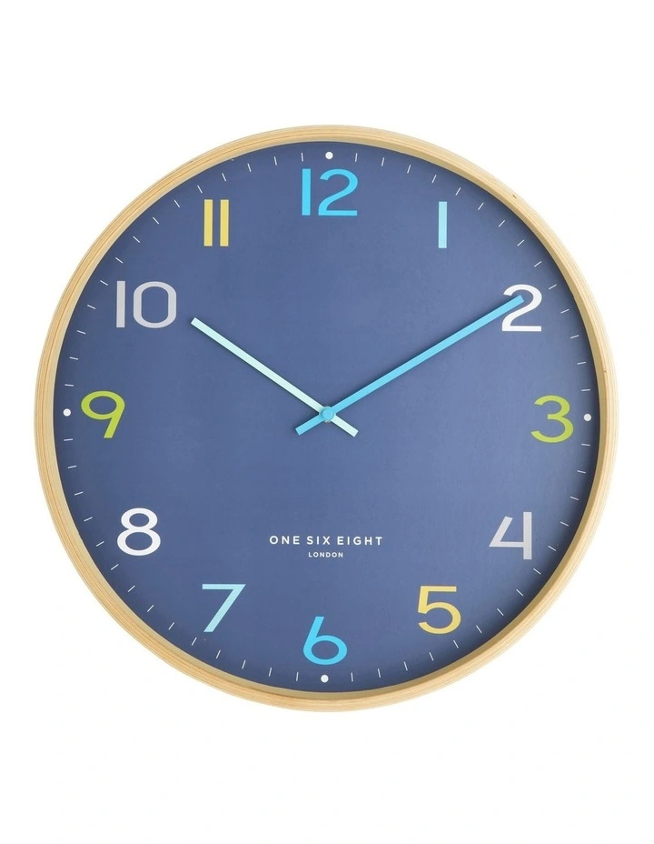 Dream 53cm Silent Wall Clock Navy