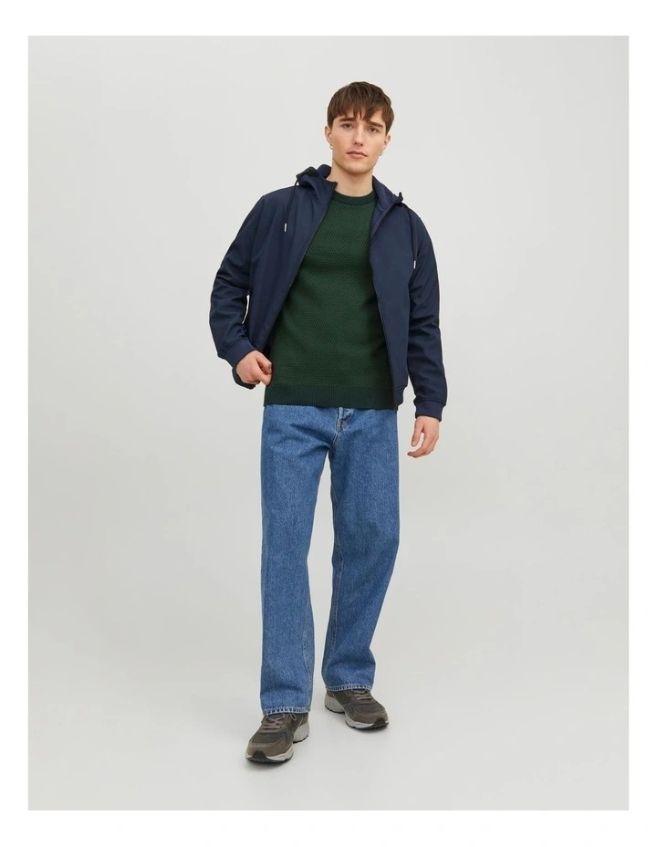 Atlas Crew Neck Knit in Green