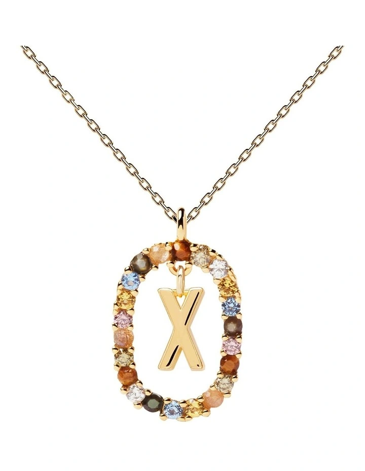 Letter X Multi Necklace