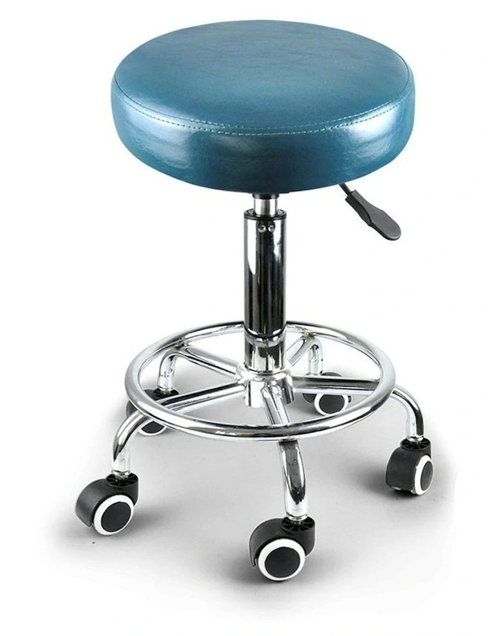 2x Salon Stool in Teal