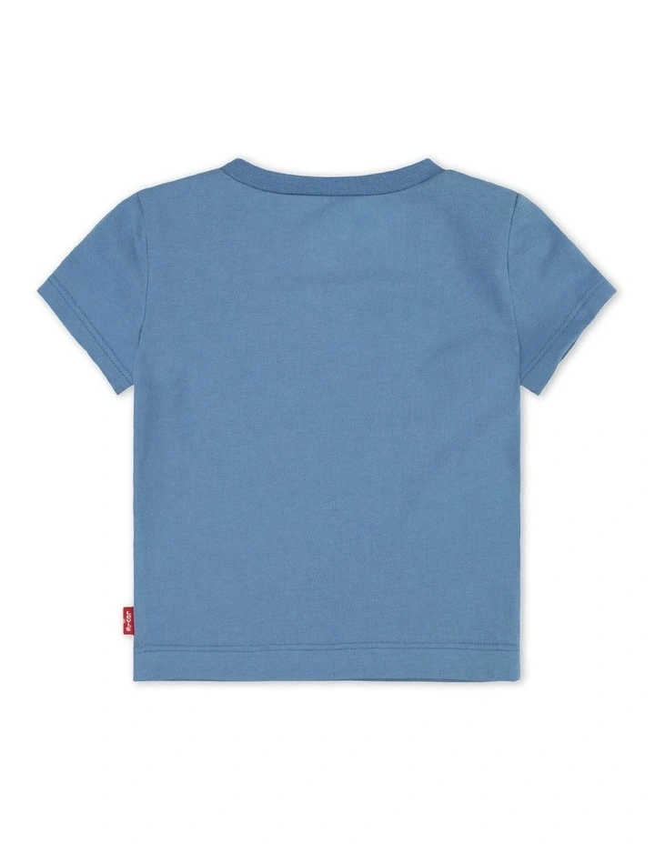 Batwing Tee in Coronet Blue