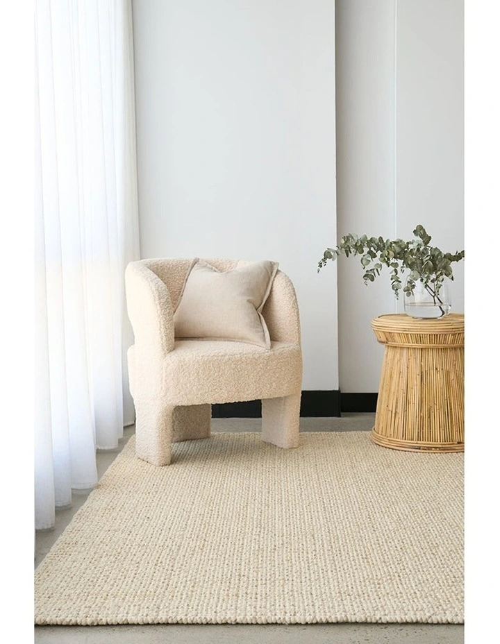 Madras Parker Rug in Cream