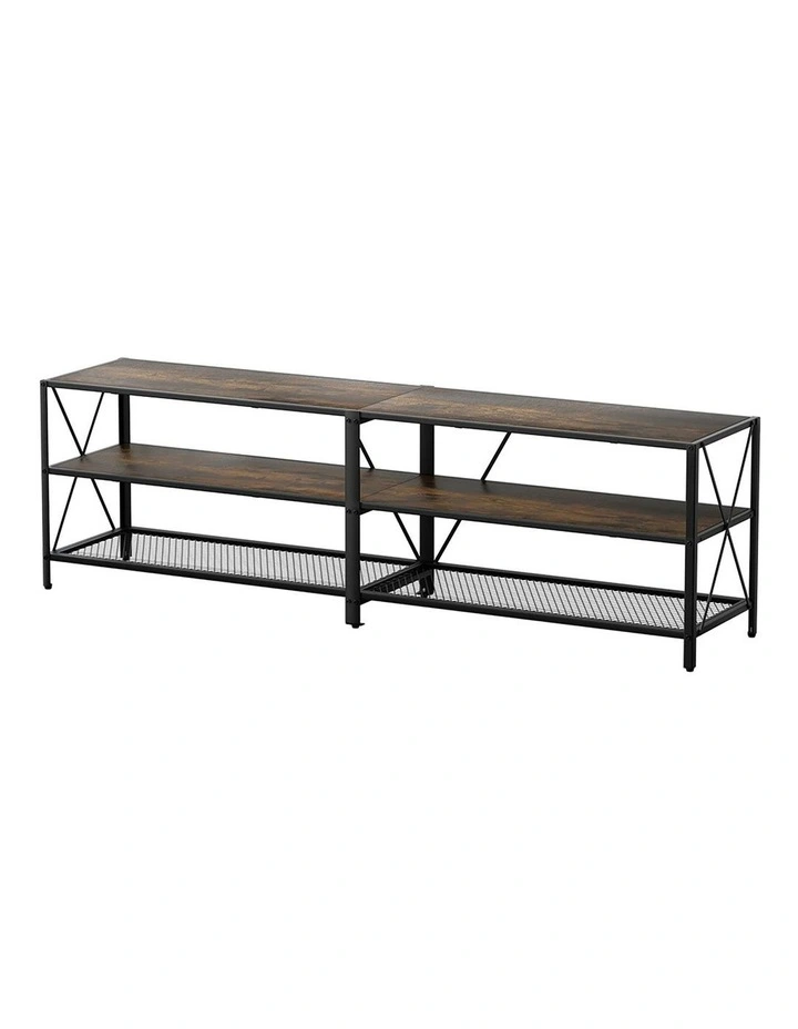 3-tier Storage Shelves Howard Entertainment Unit TV Stand