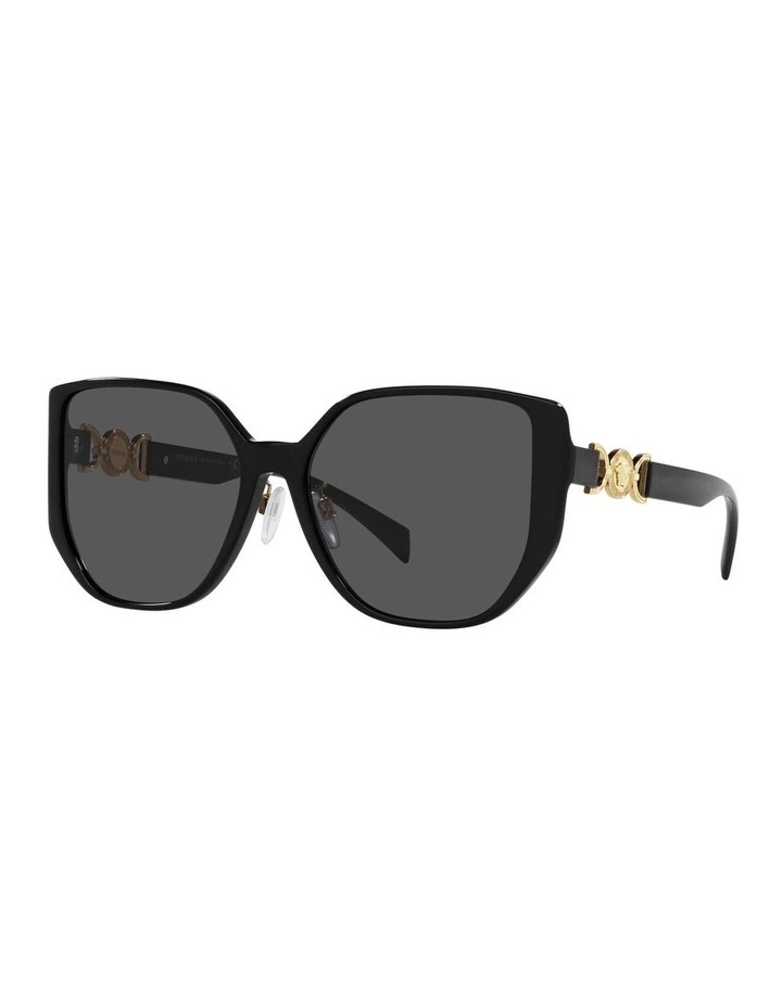 VE4449D Sunglasses in Black