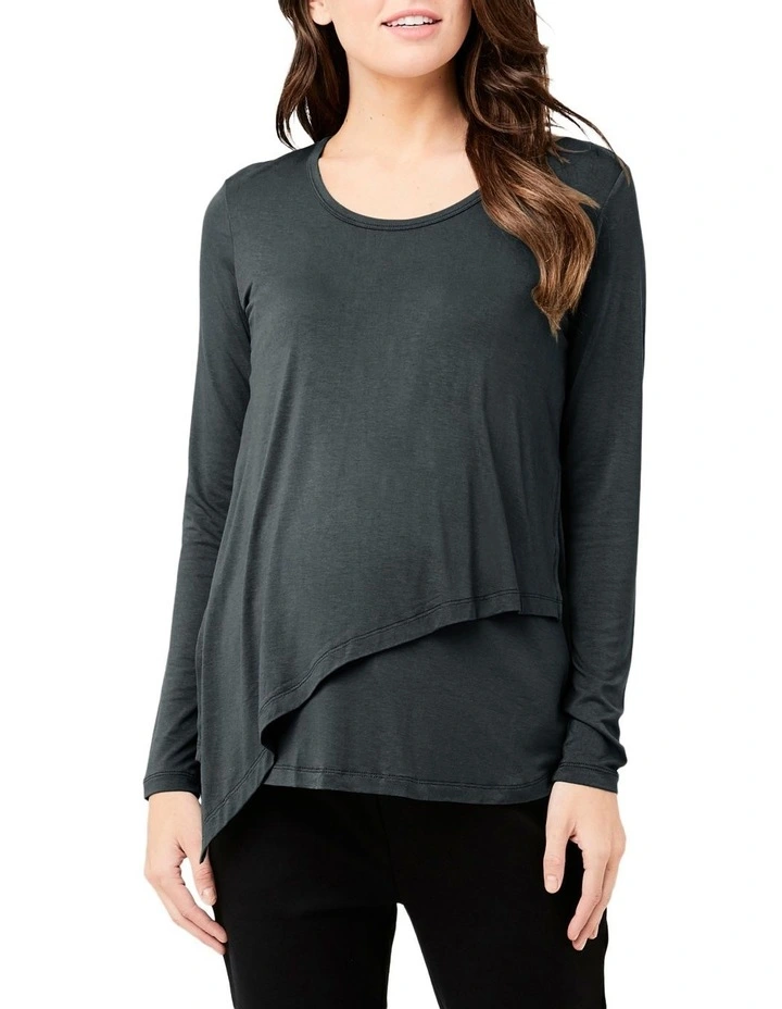Lara Long Sleeve Nursing in Tee