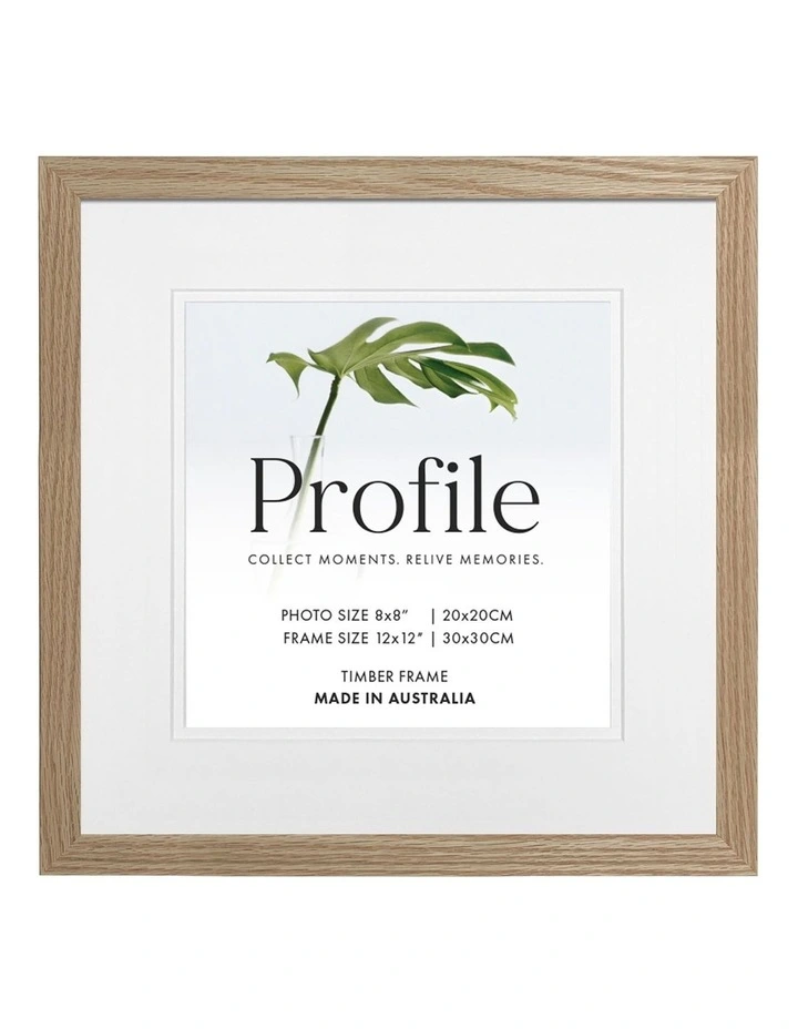 Decorator Photo Frame 30x30/20x20cm in Natural