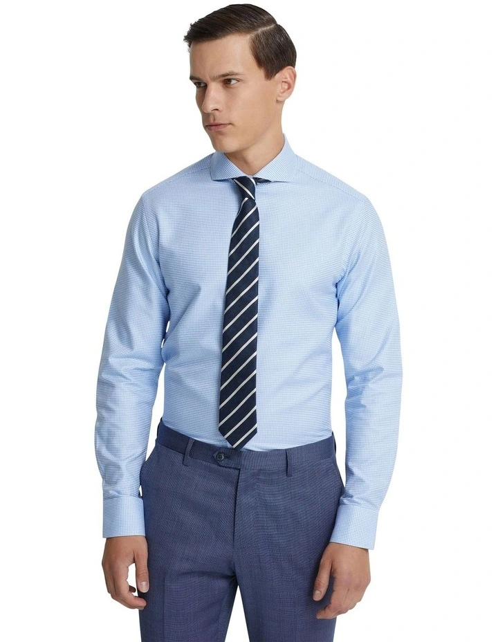 Kensington Dobby Shirt in Blue