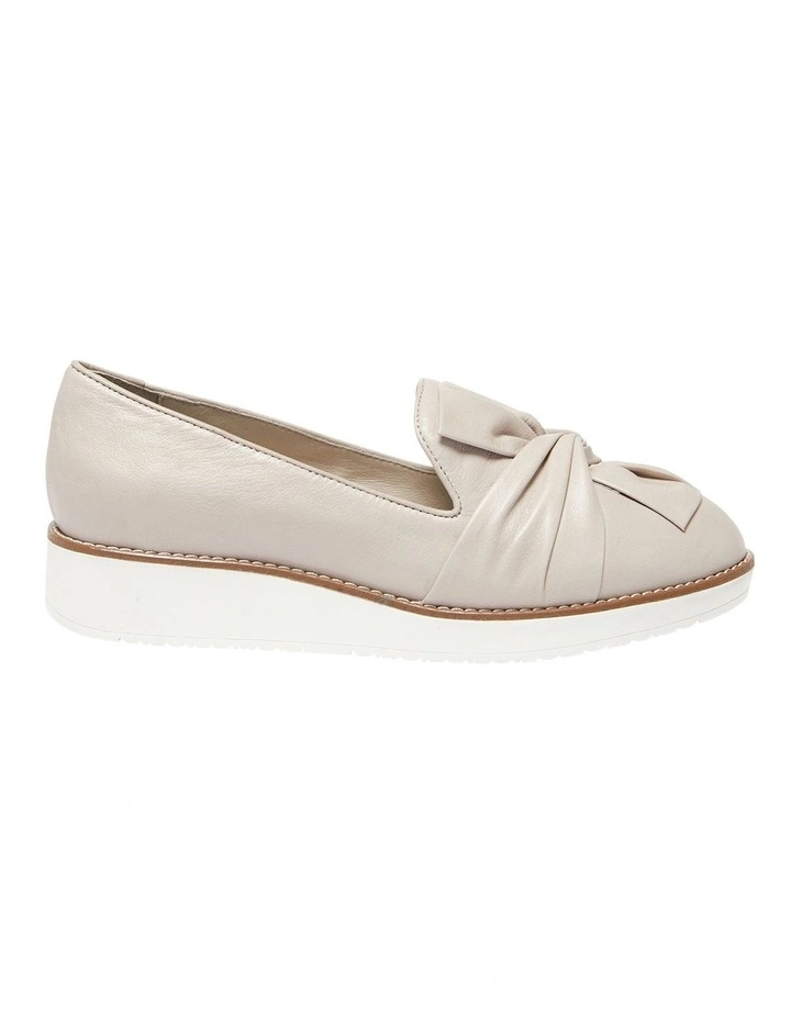 Dandy Light Grey Glove Flat Shoes