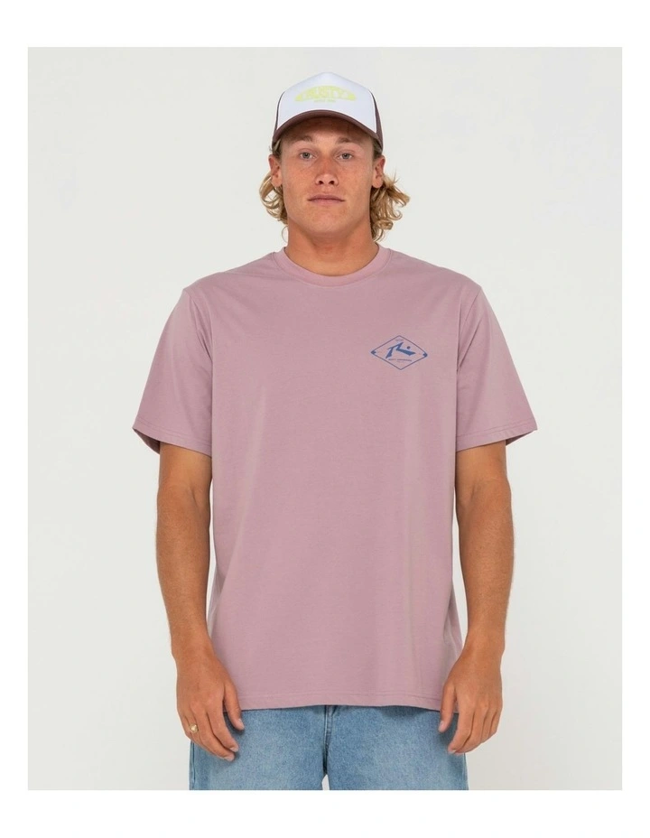 Wull Wolume Short Sleeve Tee in Pink