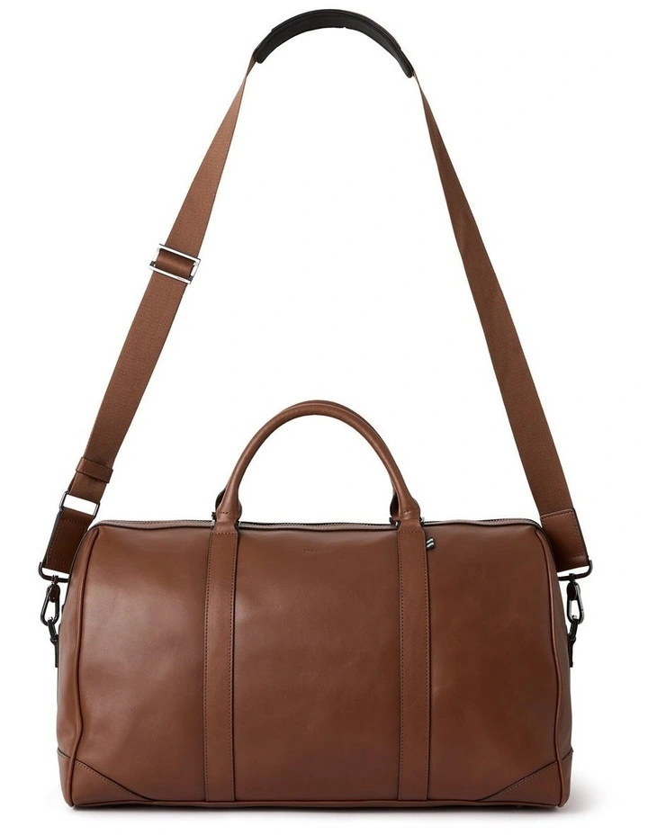 Colin Leather Holdall Bag in Tan