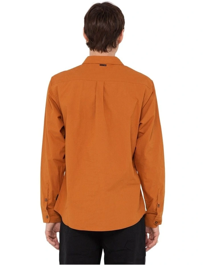 Work Horse Long Sleeve Shirt Orange