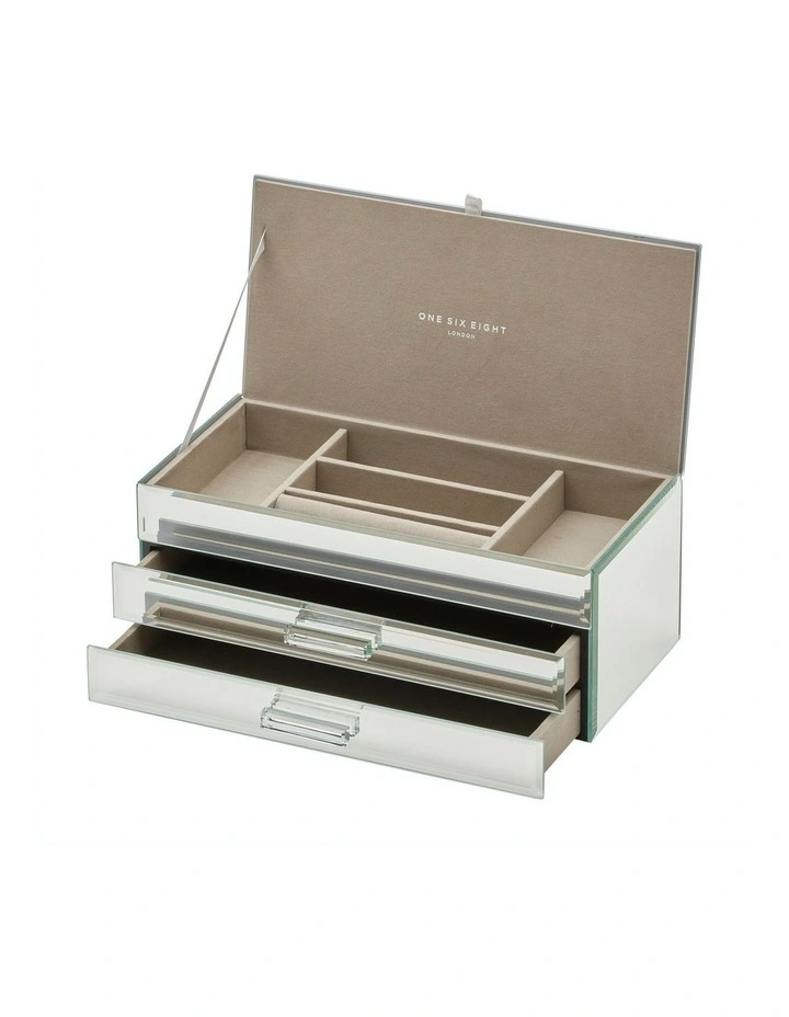 Gabriella Mirror Large Jewellery Box