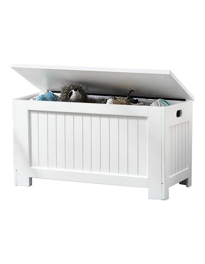 Toy Box Chest in White