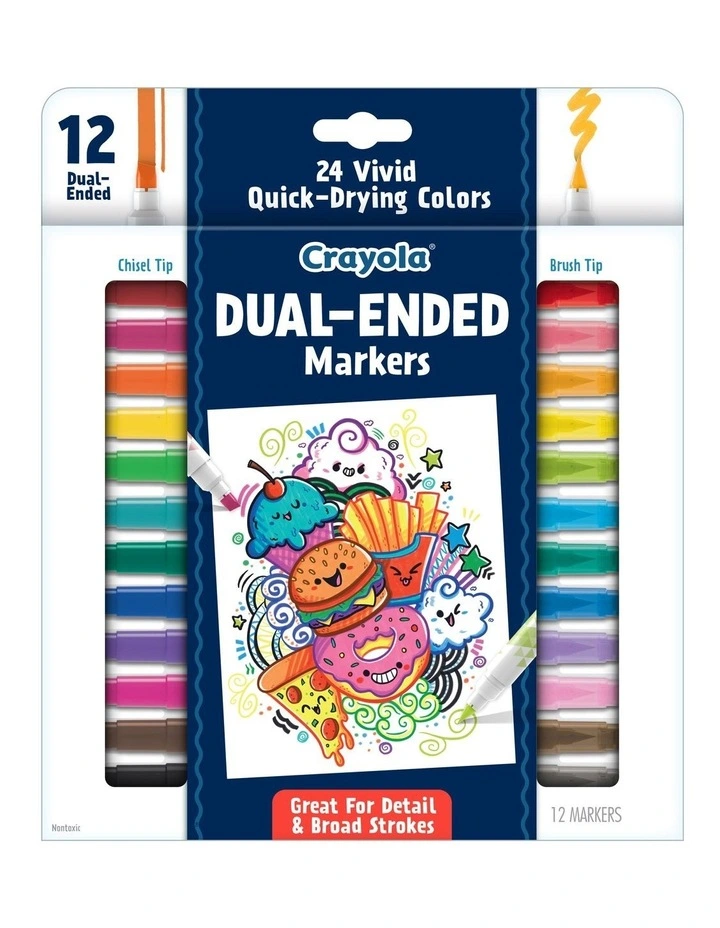 12ct Dual-Ended Markers