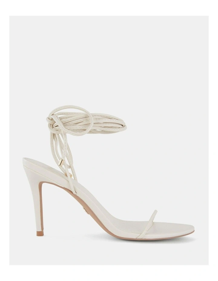 Mantova Heeled Sandals in Cream