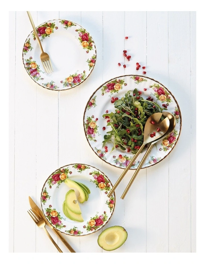 Old Country Roses Plate 20cm (Set of 4)