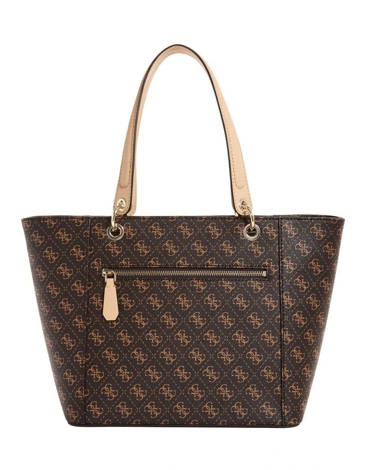 Kamryn Black Tote Bag Brown