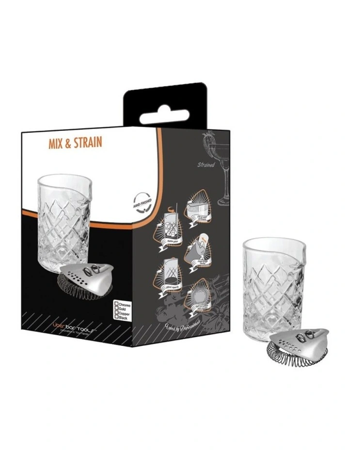 Mix & Strain Set Chrome