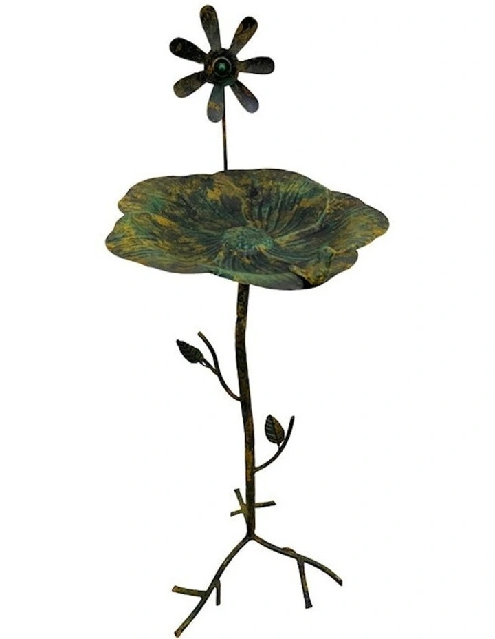 Lily Pad Standing Bird Feeder