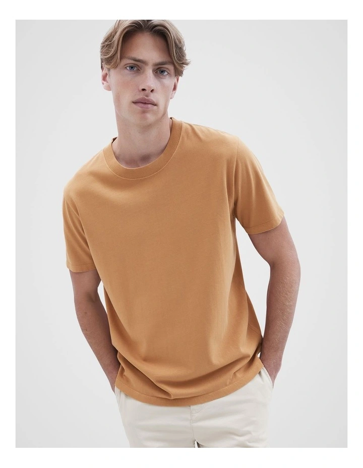 Relaxed T-shirt in Bronze